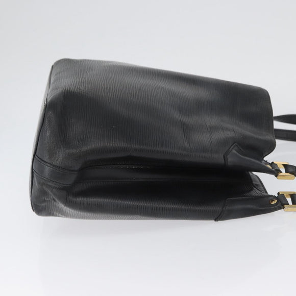 LOUIS VUITTON Epi Mandala MM Shoulder Bag Black M58892 LV Auth ka3396