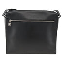 LOUIS VUITTON Epi Harrington Messenger MM Shoulder Bag Black M53409 Auth ka3397-2
