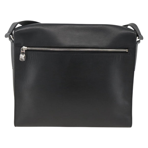 LOUIS VUITTON Epi Harrington Messenger MM Schoudertas Zwart M53409 Auth ka3397