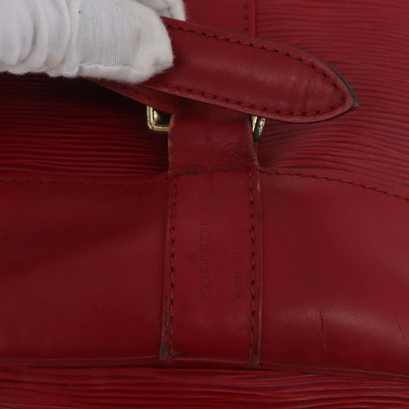 LOUIS VUITTON Epi Randonnee PM Shoulder Bag Red M52357 LV Auth ka3398