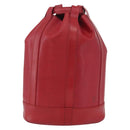 LOUIS VUITTON Epi Randonnee PM Shoulder Bag Red M52357 LV Auth ka3398-13