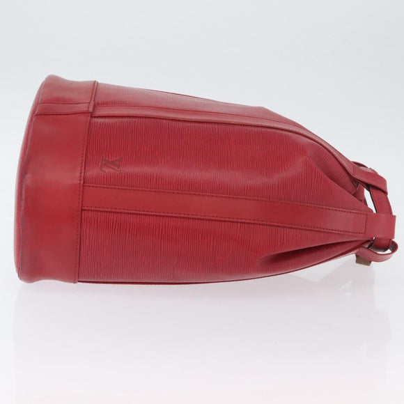 LOUIS VUITTON Epi Randonnee PM Shoulder Bag Red M52357 LV Auth ka3398