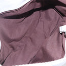 Chloe Shoulder Bag Leather 2way White Silver Auth ka340-11