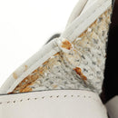 Chloe Shoulder Bag Leather 2way White Silver Auth ka340-27