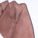 VALENTINO Ketting Schoudertas Leer Bruin Goud Auth ka3408A-21