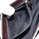 BURBERRY Nova Check Shoulder Bag Canvas Beige Silver Auth ka341-12