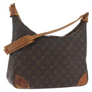 LOUIS VUITTON Monogram Boulogne 35 Schoudertas M51260 LV Auth ka3410-1