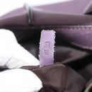 TOD’S Hand Bag Leather 2way Purple Gold Auth ka3411-24
