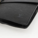 LOUIS VUITTON Epi Porte Documents Bandouliere Briefcase Black M54462 Auth ka3413-15