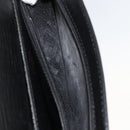 LOUIS VUITTON Epi Porte Documents Bandouliere Briefcase Black M54462 Auth ka3413-23