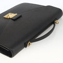 LOUIS VUITTON Epi Porte Documents Bandouliere Briefcase Black M54462 Auth ka3413-6
