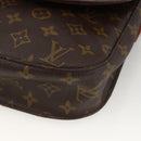 LOUIS VUITTON Monogram Saint Cloud GM Schoudertas M51242 LV Auth ka3414-14