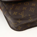 LOUIS VUITTON Monogram Saint Cloud GM Schoudertas M51242 LV Auth ka3414-15