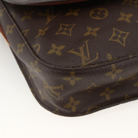 LOUIS VUITTON Monogram Saint Cloud GM Schoudertas M51242 LV Auth ka3414