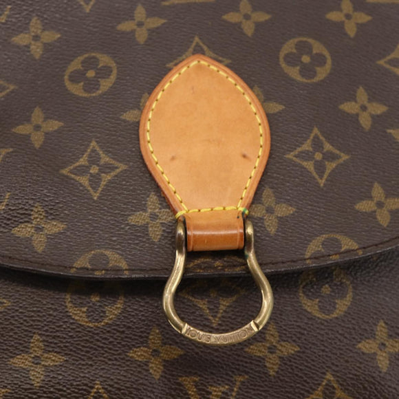 LOUIS VUITTON Monogram Saint Cloud GM Schoudertas M51242 LV Auth ka3414
