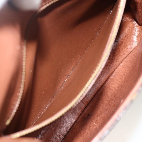 LOUIS VUITTON Monogram Saint Cloud GM Schoudertas M51242 LV Auth ka3414