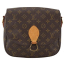 LOUIS VUITTON Monogram Saint Cloud GM Schoudertas M51242 LV Auth ka3414-13