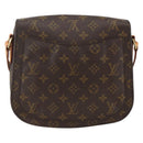 LOUIS VUITTON Monogram Saint Cloud GM Schoudertas M51242 LV Auth ka3414-2