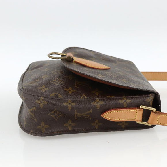 LOUIS VUITTON Monogram Saint Cloud GM Schoudertas M51242 LV Auth ka3414