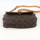 LOUIS VUITTON Monogram Saint Cloud GM Schoudertas M51242 LV Auth ka3414-5