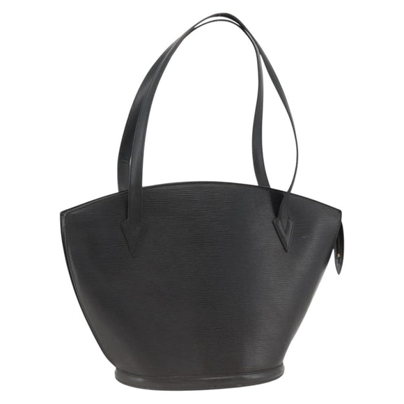 LOUIS VUITTON Epi Saint Jacques Shopping Bag Black M52262 LV Auth ka3416