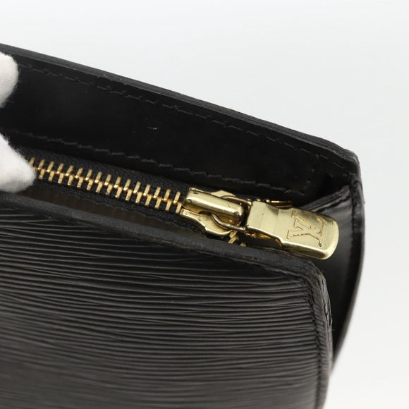 LOUIS VUITTON Epi Saint Jacques Shopping Bag Black M52262 LV Auth ka3416