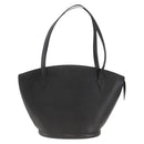 LOUIS VUITTON Epi Saint Jacques Shopping Bag Black M52262 LV Auth ka3416-13