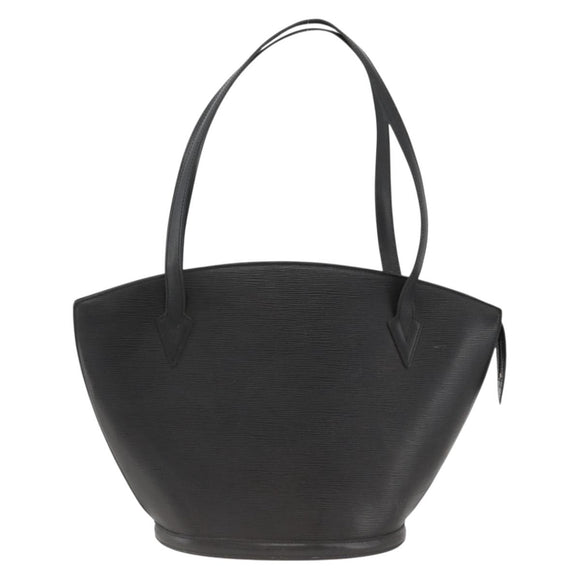 LOUIS VUITTON Epi Saint Jacques Shopping Bag Black M52262 LV Auth ka3416