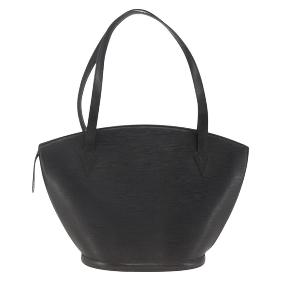 LOUIS VUITTON Epi Saint Jacques Shopping Bag Black M52262 LV Auth ka3416