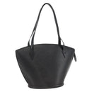 LOUIS VUITTON Epi Saint Jacques Shopping Bag Black M52262 LV Auth ka3417-1
