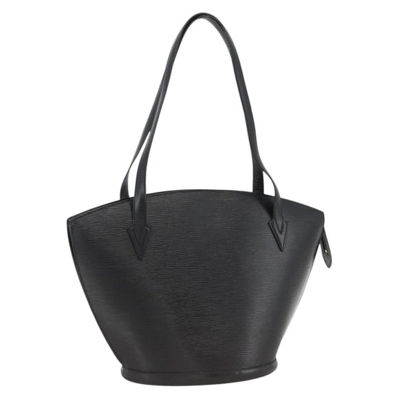 LOUIS VUITTON Epi Saint Jacques Shopping Bag Black M52262 LV Auth ka3417