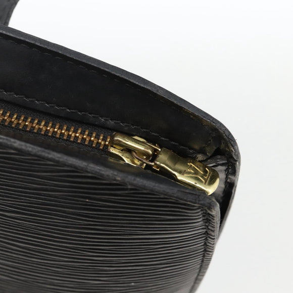 LOUIS VUITTON Epi Saint Jacques Shopping Bag Black M52262 LV Auth ka3417