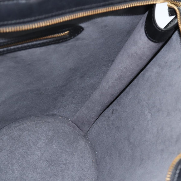LOUIS VUITTON Epi Saint Jacques Shopping Bag Black M52262 LV Auth ka3417