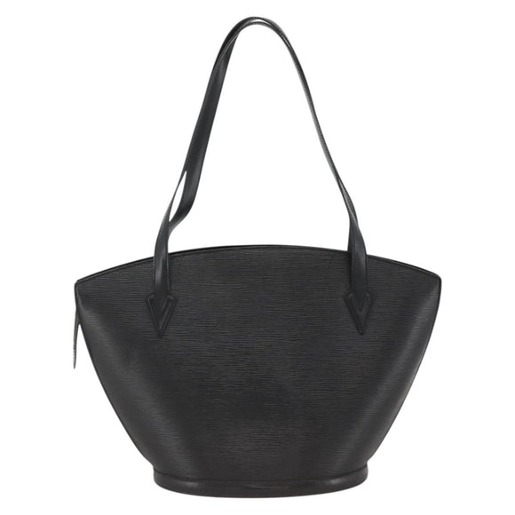 LOUIS VUITTON Epi Saint Jacques Shopping Bag Black M52262 LV Auth ka3417