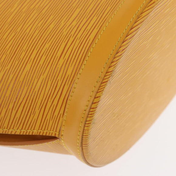 LOUIS VUITTON Epi Saint Jacques Shopping Shoulder Bag Yellow M52269 Auth ka342