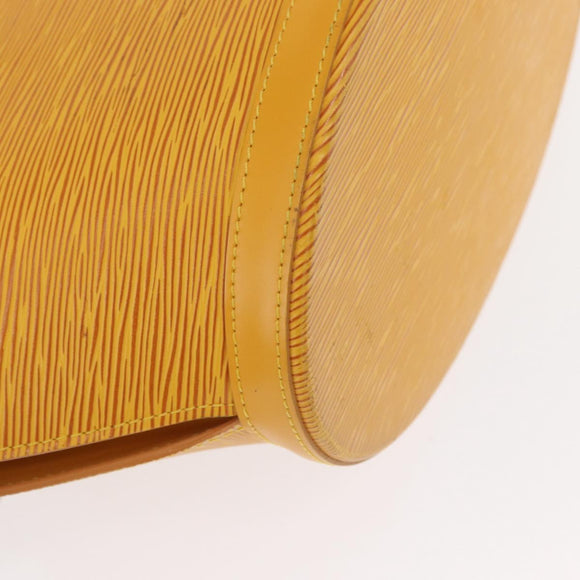 LOUIS VUITTON Epi Saint Jacques Shopping Shoulder Bag Yellow M52269 Auth ka342