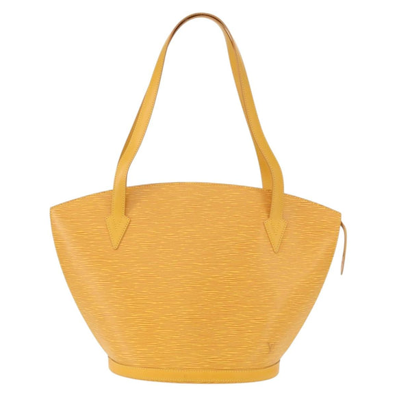 LOUIS VUITTON Epi Saint Jacques Shopping Shoulder Bag Yellow M52269 Auth ka342