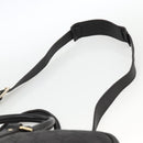 GUCCI GG Canvas Guccissima Bag Leather 2way Black Gold 208463 Auth ka3424-10