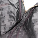 GUCCI GG Canvas Guccissima Bag Leather 2way Black Gold 208463 Auth ka3424-19