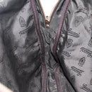 GUCCI GG Canvas Guccissima Bag Leather 2way Black Gold 208463 Auth ka3424-20