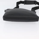 GUCCI Shoulder Bag Leather Black Silver 394915 Auth ka3437-6