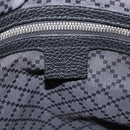 GUCCI Shoulder Bag Leather Black Silver 394915 Auth ka3437-20