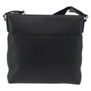 GUCCI Shoulder Bag Leather Black Silver 394915 Auth ka3437-13