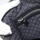 GUCCI Shoulder Bag Leather Black Silver 394915 Auth ka3437-23