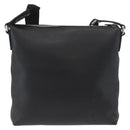 GUCCI Shoulder Bag Leather Black Silver 394915 Auth ka3437-2