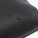 GUCCI Shoulder Bag Leather Black Silver 394915 Auth ka3437-3