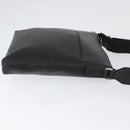 GUCCI Shoulder Bag Leather Black Silver 394915 Auth ka3437-4