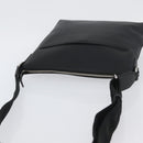 GUCCI Shoulder Bag Leather Black Silver 394915 Auth ka3437-7