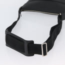 GUCCI Shoulder Bag Leather Black Silver 394915 Auth ka3437-8