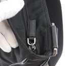 PRADA Shoulder Bag Nylon Black Silver Auth ka3438A-10